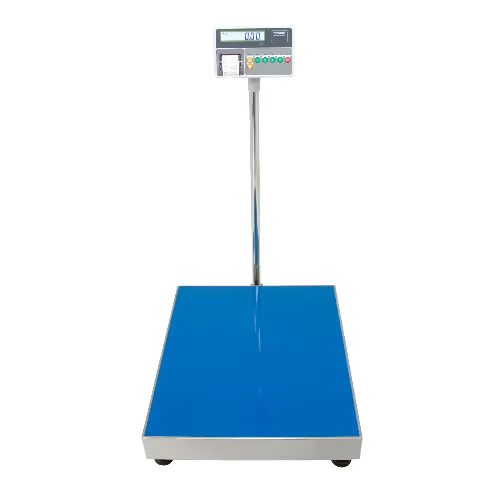 Balanza de Plataforma T-Scale T2200P de 600 Kilos 80 x 60 cm