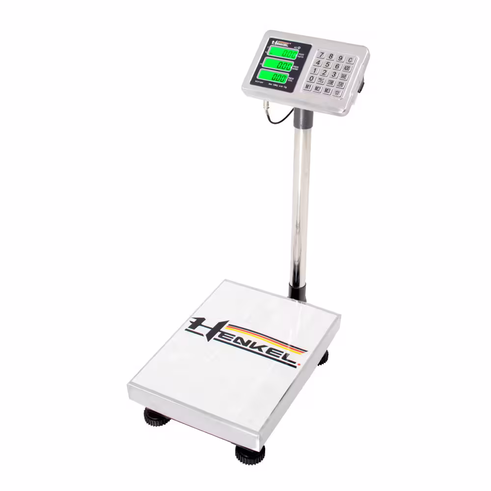 Balanza de Plataforma Henkel BCH150V de 150 Kilos 40 x 30 cm