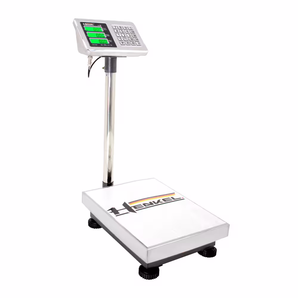 Balanza de Plataforma Henkel BCH150V de 150 Kilos 40 x 30 cm