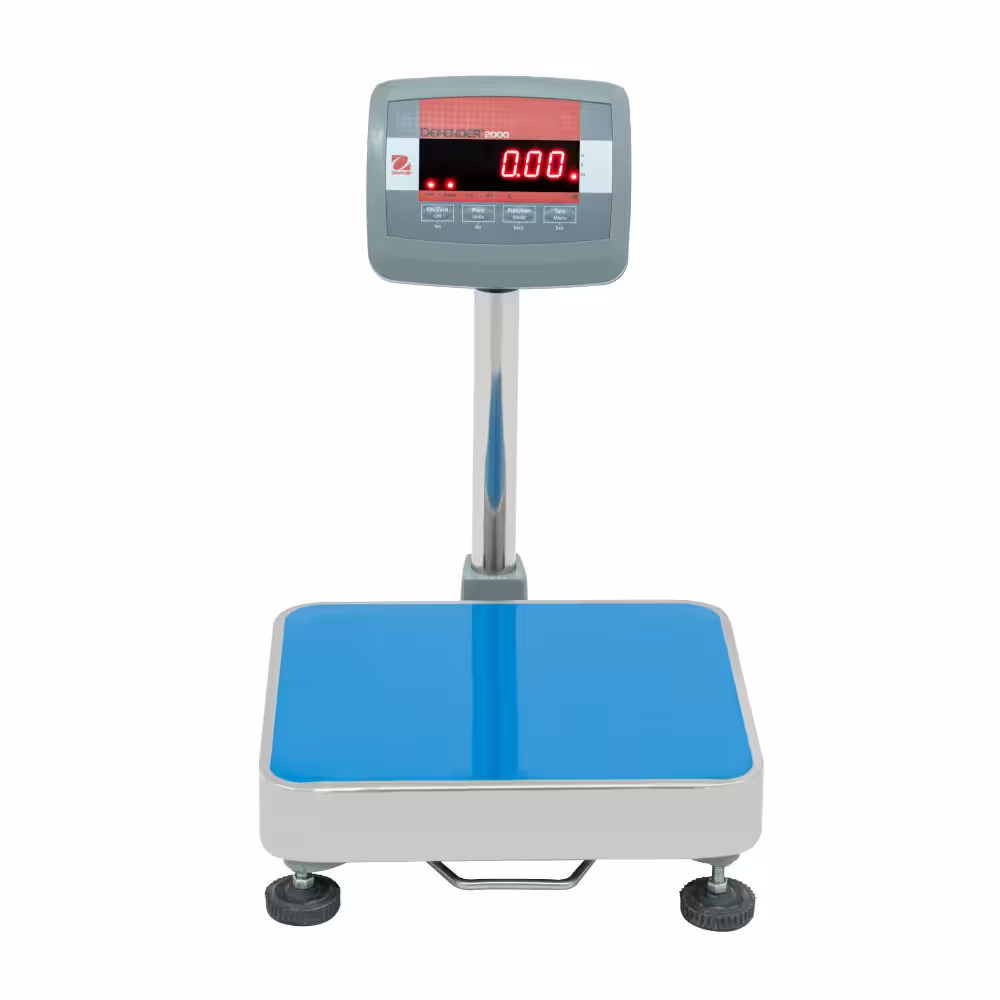 Balanza de Plataforma Ohaus Defender 2000 de 50 Kilos 38 x 33 cm