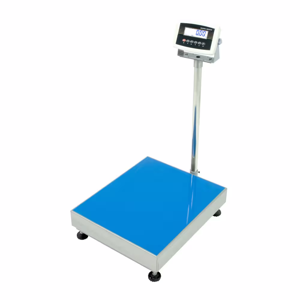 Balanza de Plataforma Weighing Indicator 7516 de 500 Kilos 60 x 50 cm