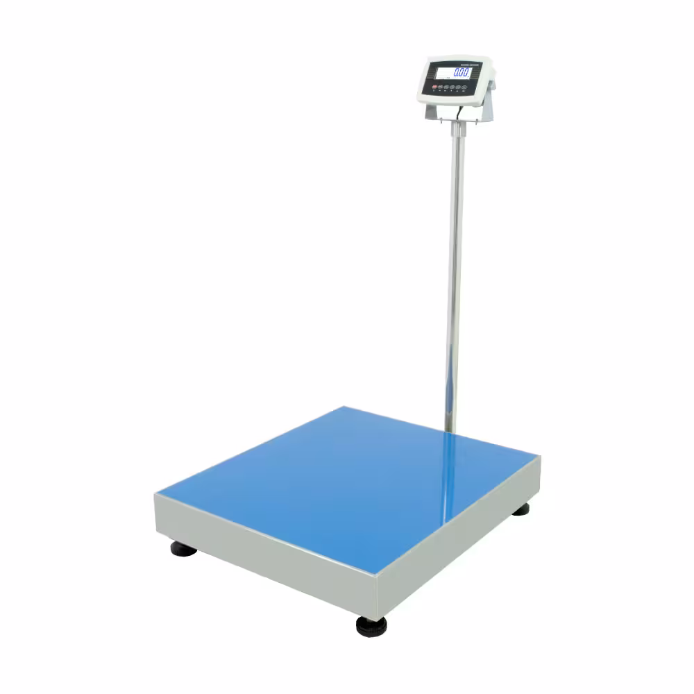Balanza de Plataforma Weighing Indicator 7516 de 500 Kilos 80 x 70 cm