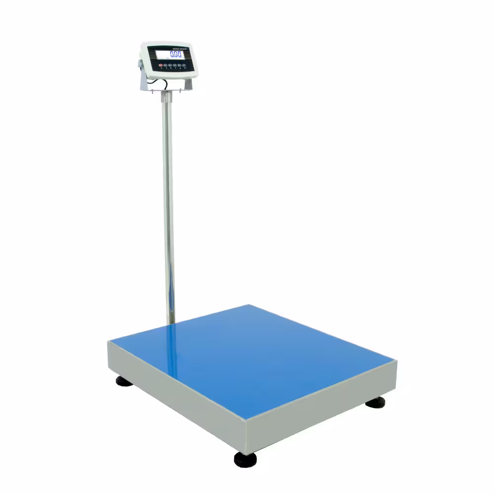 Balanza de Plataforma Weighing Indicator 7516 de 600 Kilos 80 x 60 cm