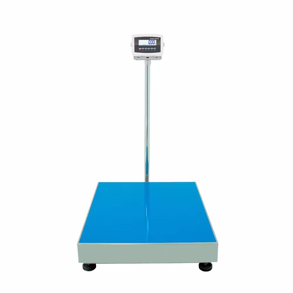 Balanza de Plataforma Weighing Indicator 7516 de 600 Kilos 80 x 60 cm