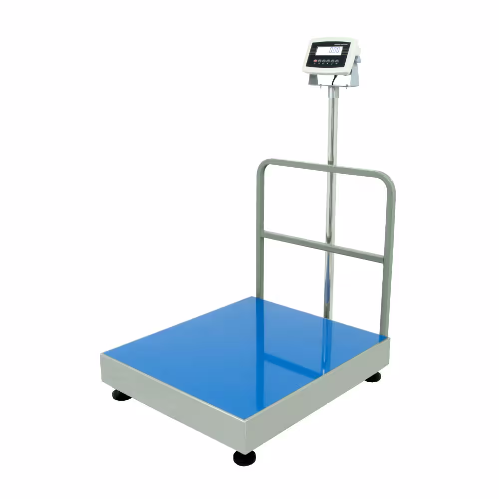 Balanza de Plataforma Weighing Indicator 7516 de 600 Kilos 80 x 70 cm