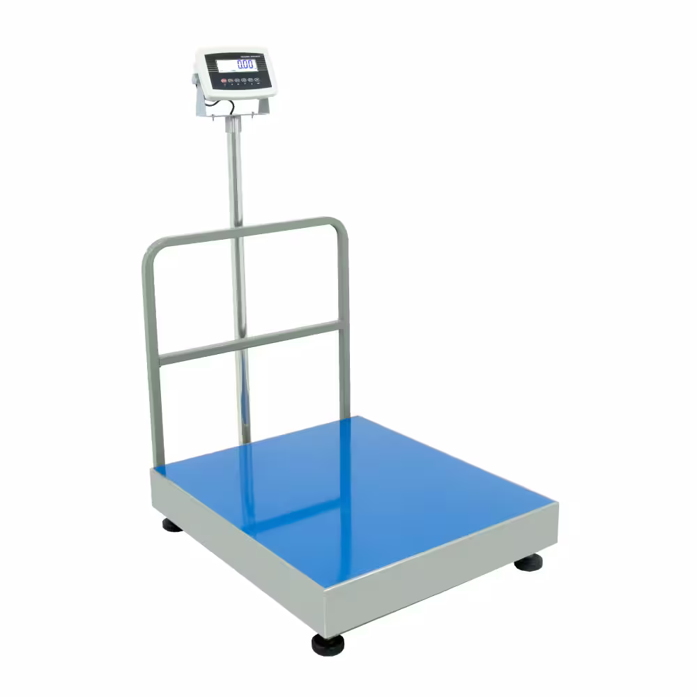 Balanza de Plataforma Weighing Indicator 7516 de 600 Kilos 80 x 70 cm
