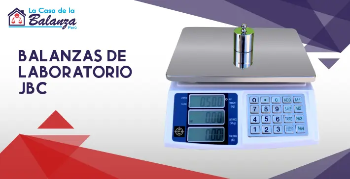 Balanzas de laboratorio JBC